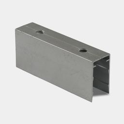 Алюминиевый крепёж 5см для неоновой ленты 10×18мм MNT-AL1018