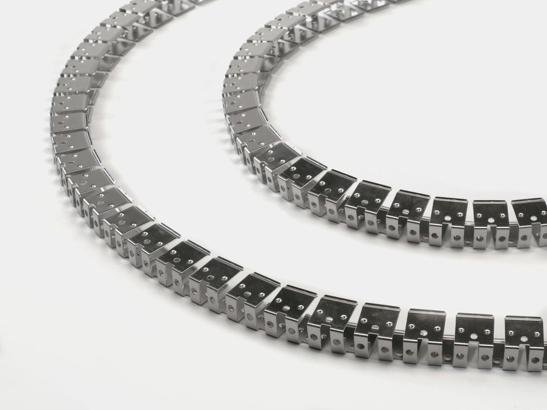 Гибкий металлический крепёж для неона, лента с перфорацией