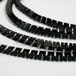 Гибкий крепёж 5 м чёрный для неоновой ленты 12×20 мм MNT-1220-FLEX-BL