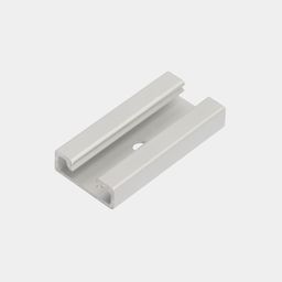 Монтажная клипса для неоновой ленты, вид сверху