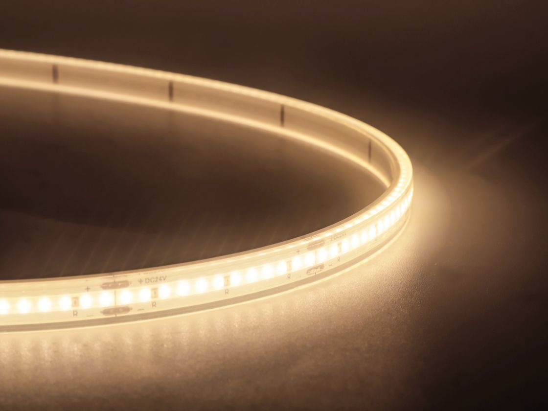Гибкая светодиодная термолента CSP, тёплое свечение 3000K