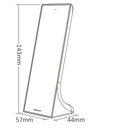 Сенсорный пульт Zigbee на 3 зоны RGBCW , черный 