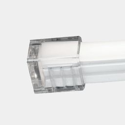 Заглушка прозрачная пластиковая IP67 без отверстия для неоновой ленты 12×20 мм END-1220-TR