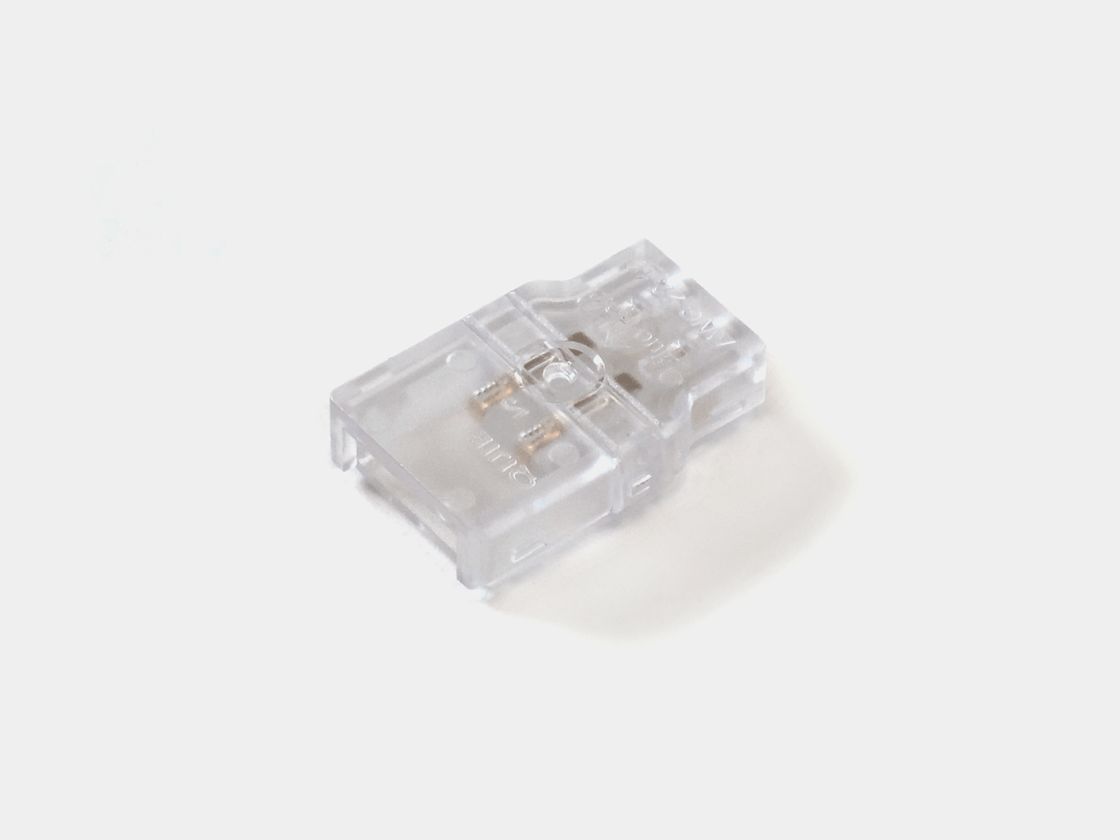 Прозрачный односторонний коннектор для ленты 10 мм