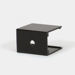 П-образный крепеж 20 мм, боковая стенка с отверстием