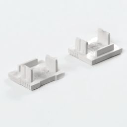 Заглушки LS1613-W-ECS для профиля LS.1613-W (комплект, 2 шт)