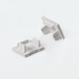 Заглушки LS1613-W-ECS для профиля LS.1613-W (комплект, 2 шт)