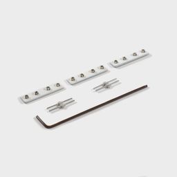 Коннектор прямой серии SY Белый SY-CN-I-WH