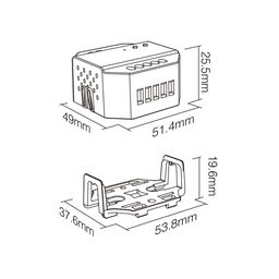 Универсальный диммер TRIAC 220В, Zigbee 3.0 + 2.4G + Push