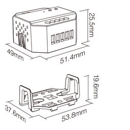 Универсальный диммер TRIAC 220В, Zigbee 3.0 + 2.4G + Push