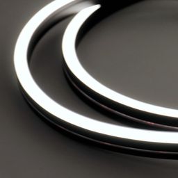 Нейтральный белый 24В IP67 15Вт/м 120 LED/м SMD2835 12×20 мм 20 м постоянного тока чёрная оболочка NE-CC2120-24-15-BLNW-67-20M