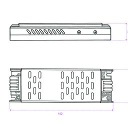 Блок питания 48В IP20 150Вт PBL-150-48