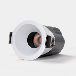 RC-D52-7-WH-WW65, светильник встраиваемый, 7Вт, белый, IP65, 55 гр, 3000К, D52, поворотный