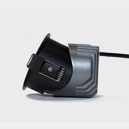 Встраиваемый светильник с поворотным модулем, вид сбоку