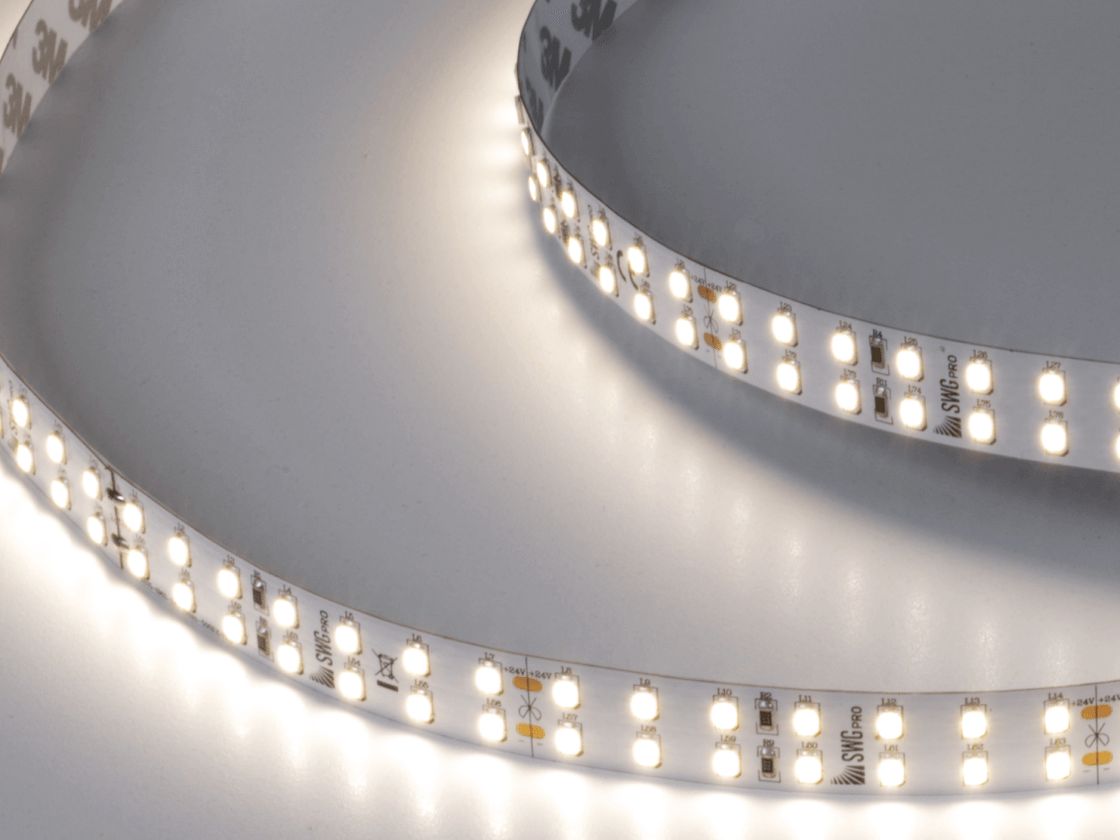 Светодиодная лента SWG PRO SMD 2835, холодный белый