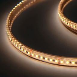 Лента TPU для бассейна, SMD2835, 9,6W/m, 120 led/m, 24V, 3000K, IP68, 10М/кат, 5комп.заглушек на кат