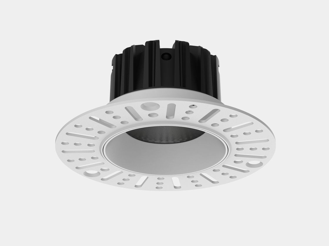 Светильник DILLY под шпаклевку, белая рамка и радиатор