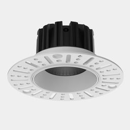 Светильник встраиваемый под шпаклевку DILLY 12Вт, 50°, IP44, белый, 3000K, DL-RE48P-WH-12-WW