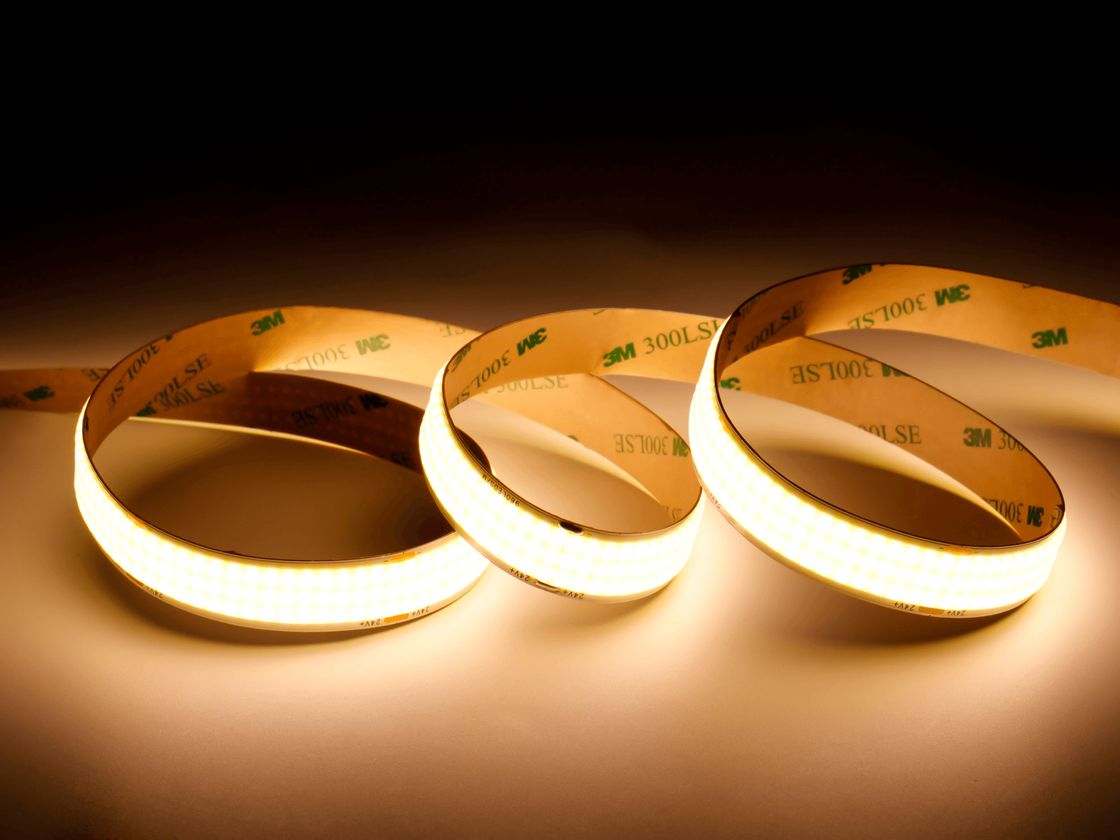 Тёплый белый 24В IP20 25Вт/м 960 LED/м SWG-COB960-24-25-WW