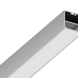 Подвесной/накладной алюминиевый профиль Design LED LS 5050, 2500 мм, анодированный, LS.5050-R
