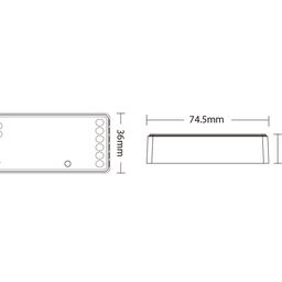 Контроллер универсальный SPI 3 в 1 MONO/RGB/RGBW