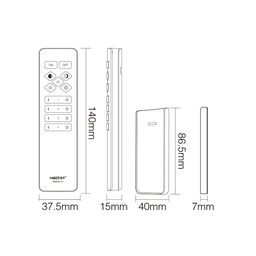 Пульт кнопочный 4 зоны CCT+MONO черный