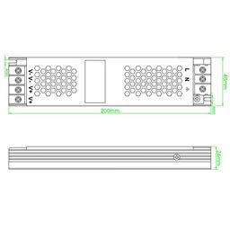 Блок питания для светодиодных лент 24 В, 100 Вт, IP20, ST-100-24