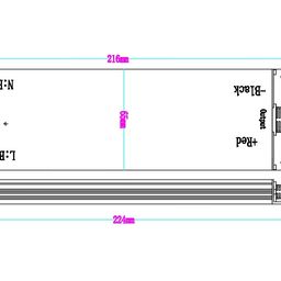 Блок питания для светодиодных лент 24 В, 150 Вт, IP67, MTPW2-150-24