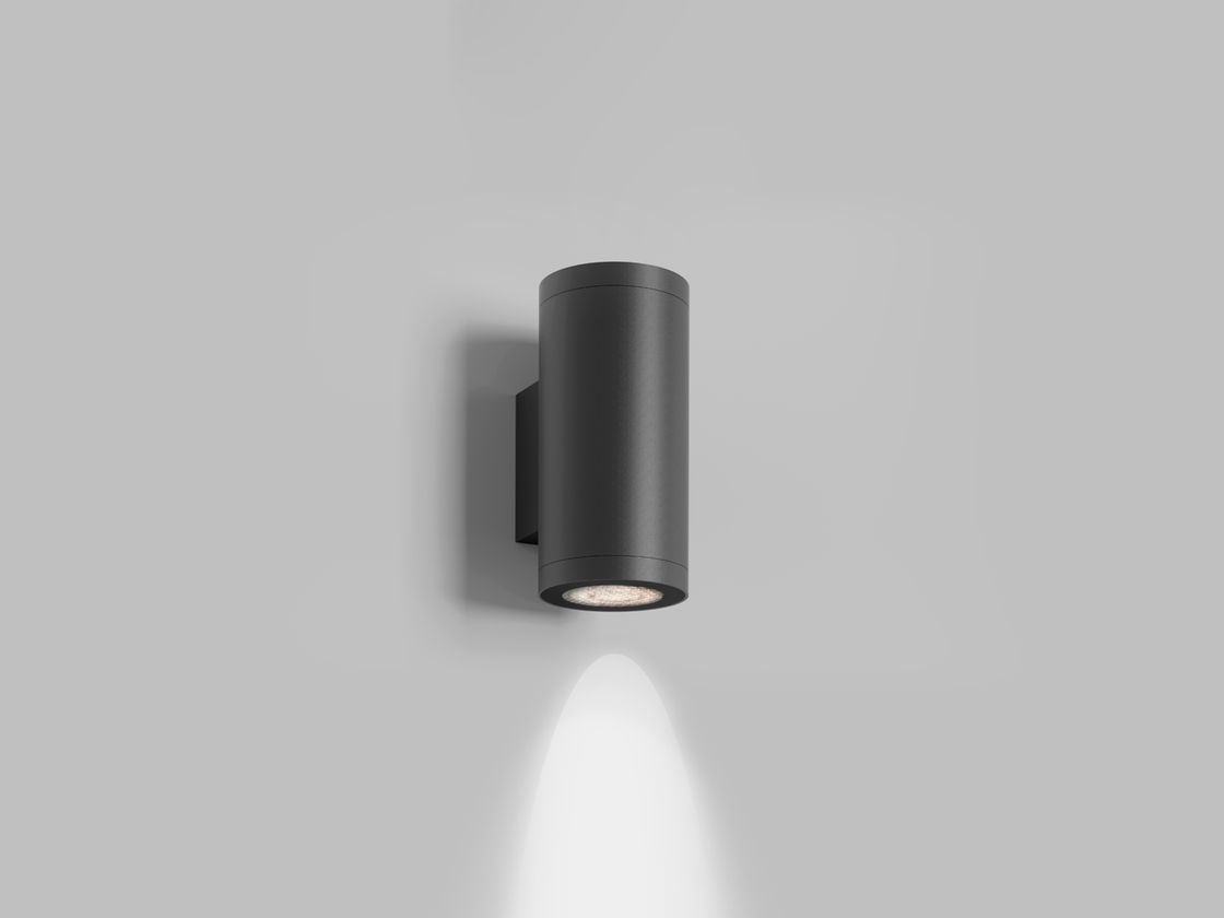 Настенный уличный светильник Акцент 8 Вт, 24°, 220–240 В, 3000K (теплый белый), IP65, для фасада, GW-TF-GR-8-WW