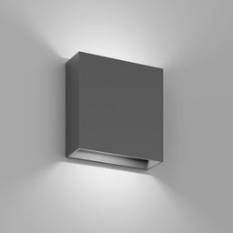 Декоративная накладка настенного светильника Форма 200x50x200 мм, GW-LVC200-GR