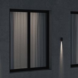 Настенный уличный светильник Квадратум 4 Вт, 24°, 220–240 В, 3000K (теплый белый), IP65, фасадный, GW-BR1-GR-4-WW