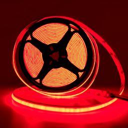 Светодиодная лента SWG PRO COB, 480 LED/м, 13 Вт/м, 24В , IP20, Цвет: Красная, SWG-COB480-24-13-R