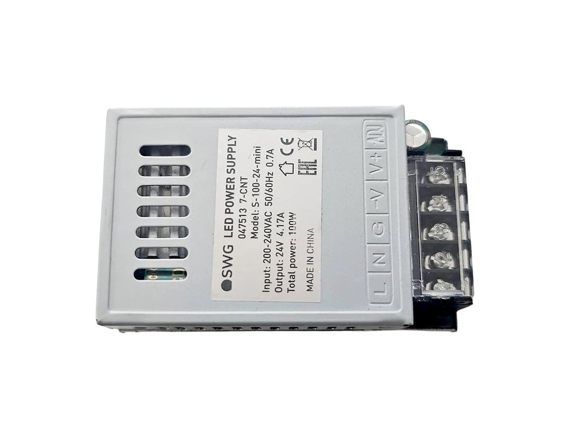 Блок питания для светодиодных лент 24V 100W, S-100-24-mini