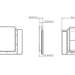 SR-Mirror-AntiFog-Touch, датчик сенсорный для зеркал SR-Mirror-AntiFog-Touch
