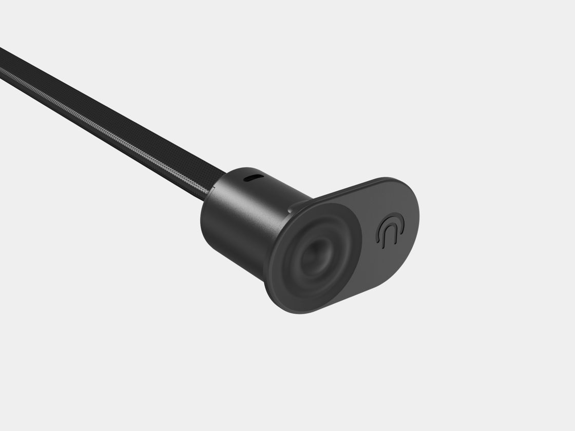 Сенсорный датчик SR-Wind-Touch, черный корпус, вид сбоку