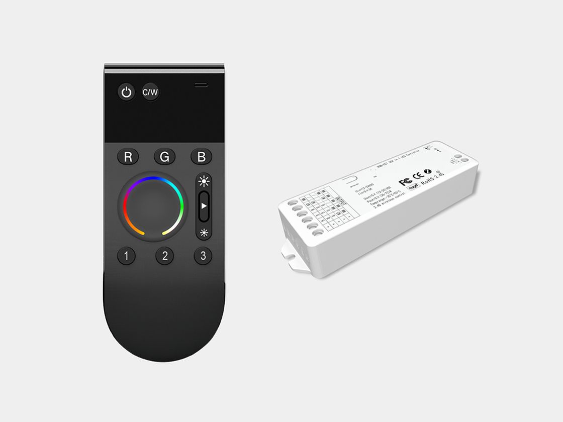 Пульт и приемник RF-INT RGB+C/W комплект