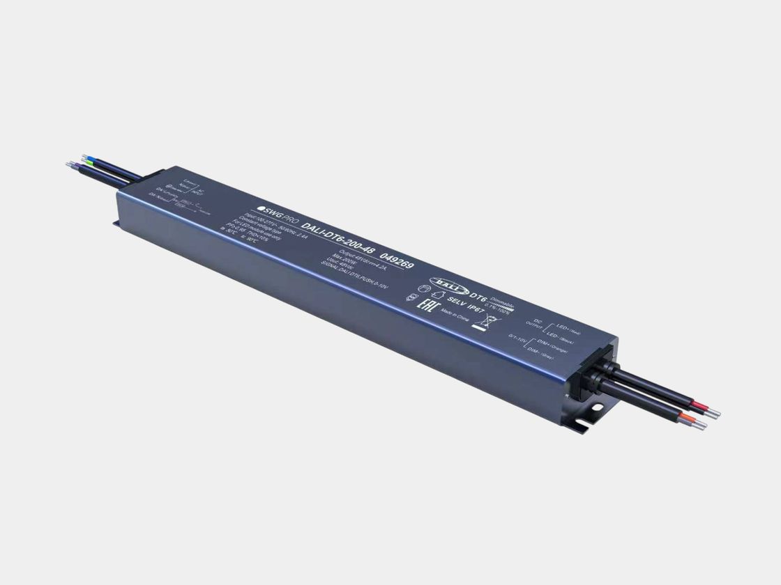 Герметичный блок питания SWG PRO IP67, вид сверху