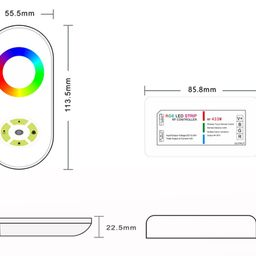 Контроллер для ленты RF-RGB-S5-18A