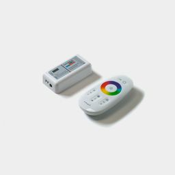 Контроллер радио RGB+W 2.4 G сенсорный 4Ch*6A 12/24V Белый, RF-RGBW-S-24A