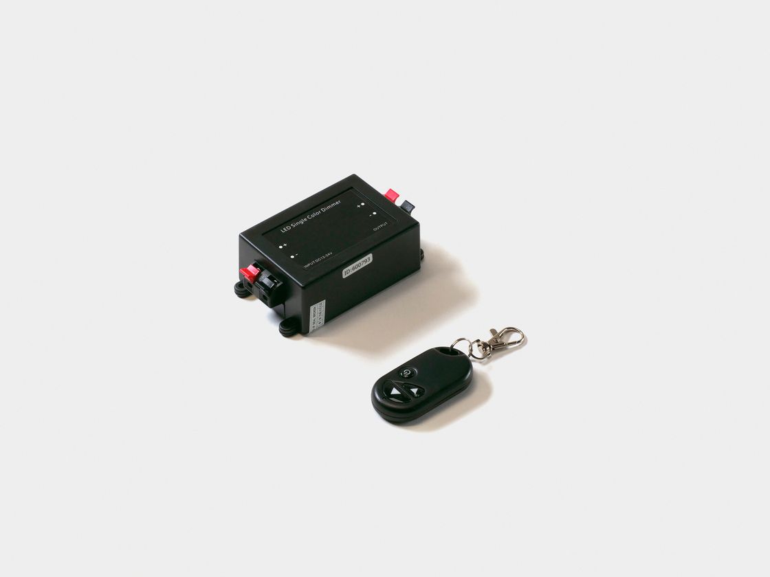 Радиодиммер и брелок пульт управления, общий вид