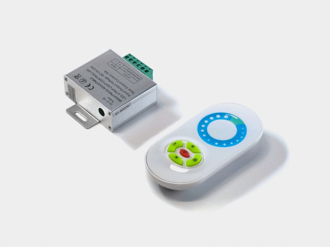 Диммер для ленты белый сенсор 10 A, max:120W, 12/24V: 240W, , RF-DIM-S5-10A