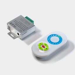 Диммер для ленты белый сенсор 10 A, max:120W, 12/24V: 240W, , RF-DIM-S5-10A