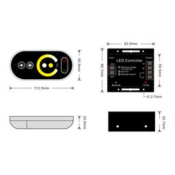 Контроллер для ленты RF-MIX-RS-12A