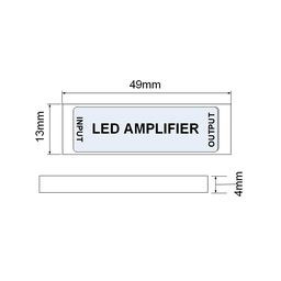 Одноканальный усилитель Mini 6A, AMP-DIM-6A