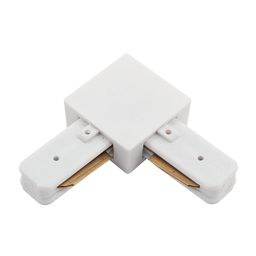 Угловой L коннектор для трековой системы, вид сбоку