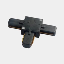 T-Коннектор для однофазных накладных трековых систем,черный, KXZ-BL-T