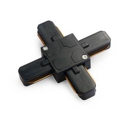 X-образный коннектор трековой системы, ракурс под углом