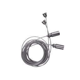 Комплект подвесных тросов для трека, серебристые элементы