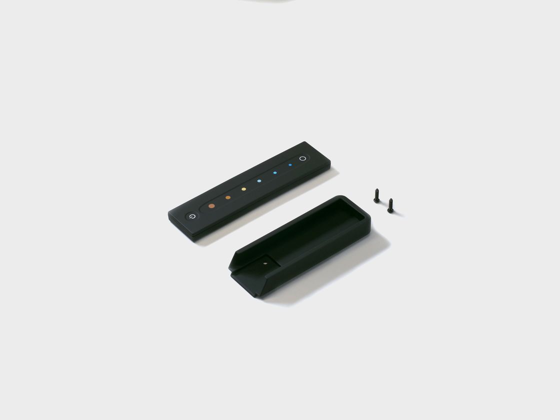 Сенсорный RF пульт EasyDim черный, комплект с основанием