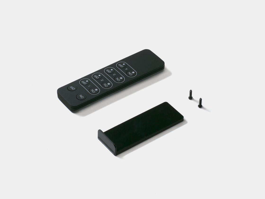 Кнопочный RF-пульт EasyDim R-K4, 4 зоны, черный